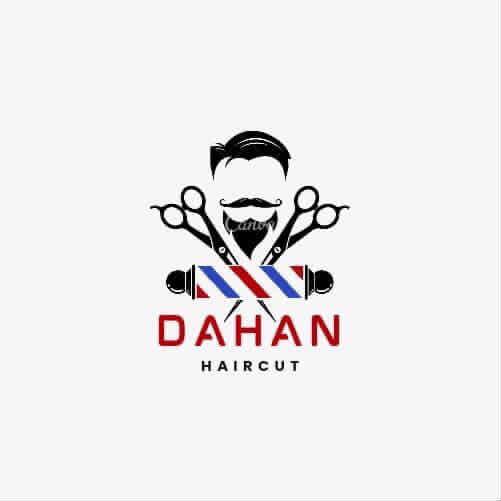 Dahan Haircut Logo
